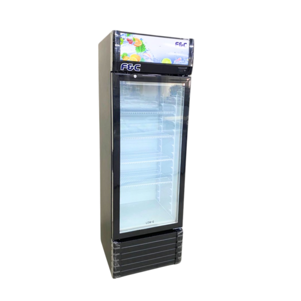 1 Door Upright Showcase Chiller Bottom Compressor With Blower System, Peti Sejuk