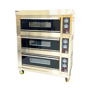 3 Deck 6 Tray Electric Oven