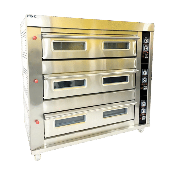 3 Deck 6 Tray Gas Oven