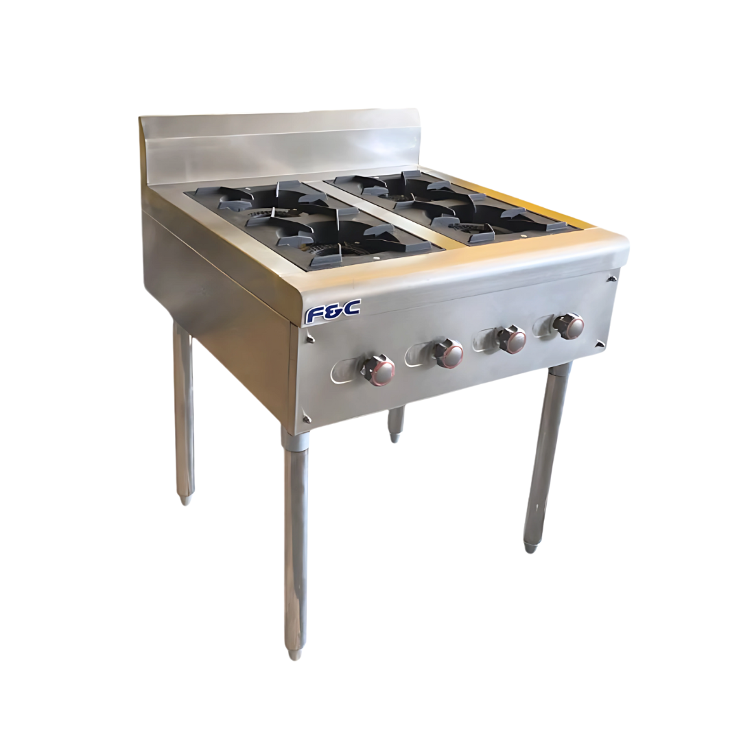 4 Open Burner With Stand
