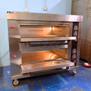 Stampin, Kuching | 2 Deck 4 Tray Gas Oven