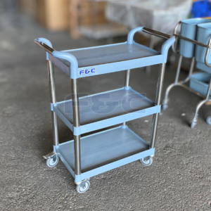 Simunjan, Sarawak | Plastic Dining Trolley, Kitchen Cart Trolley