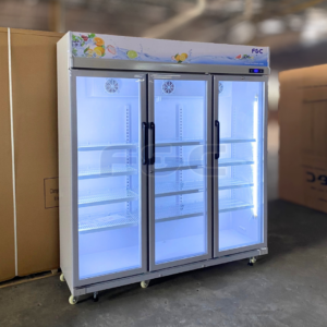 Asajaya, Sarawak | 3 Door Upright Blower Chiller (FCT 1500), Peti Sejuk Tiga Pintu