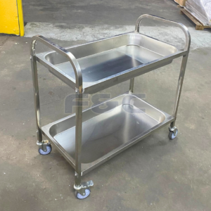 Demak, Kuching | Stainless Steel 2 Tier Trolley
