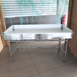 Matang Jaya, Kuching | Stainless Steel Vegetables Display Rack & Condiment Trolley With 12 Bowls