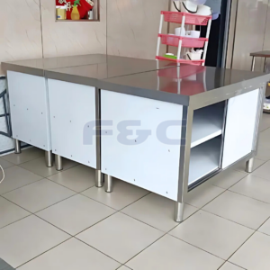 Bintawa, Kuching | Stainless Steel Cabinet With Sliding Door