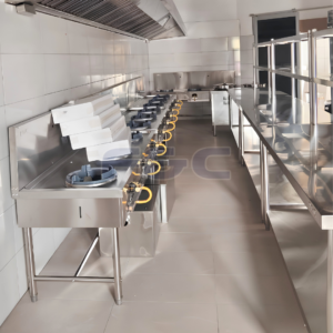 Matang Jaya, Sarawak | Economy 3 Ring Kwali Range & 2 Tier Worktable with Overshelf